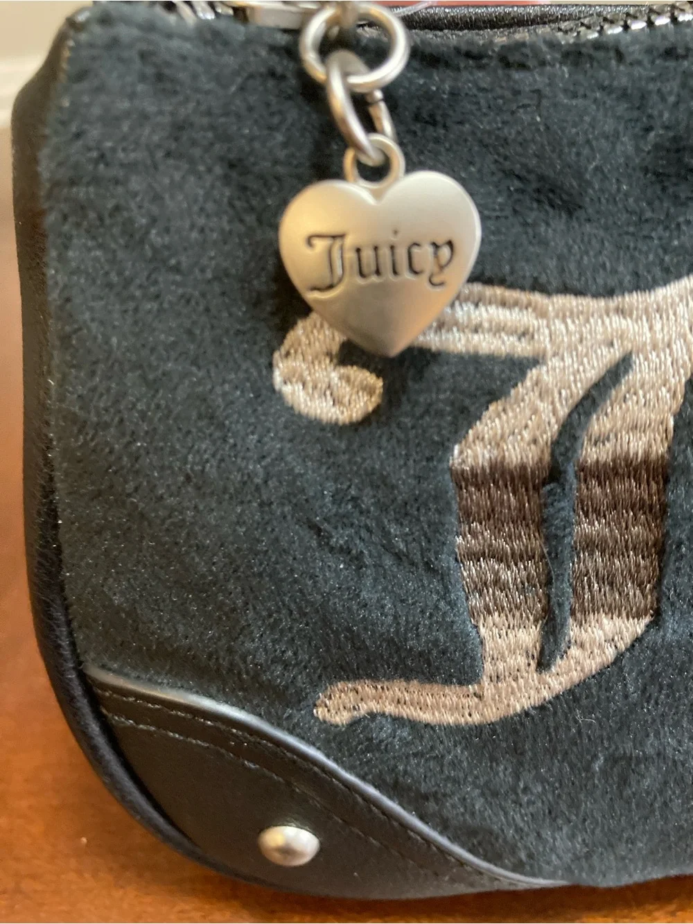 Juicy Couture Small Embroidered Logo Shoulder Bag